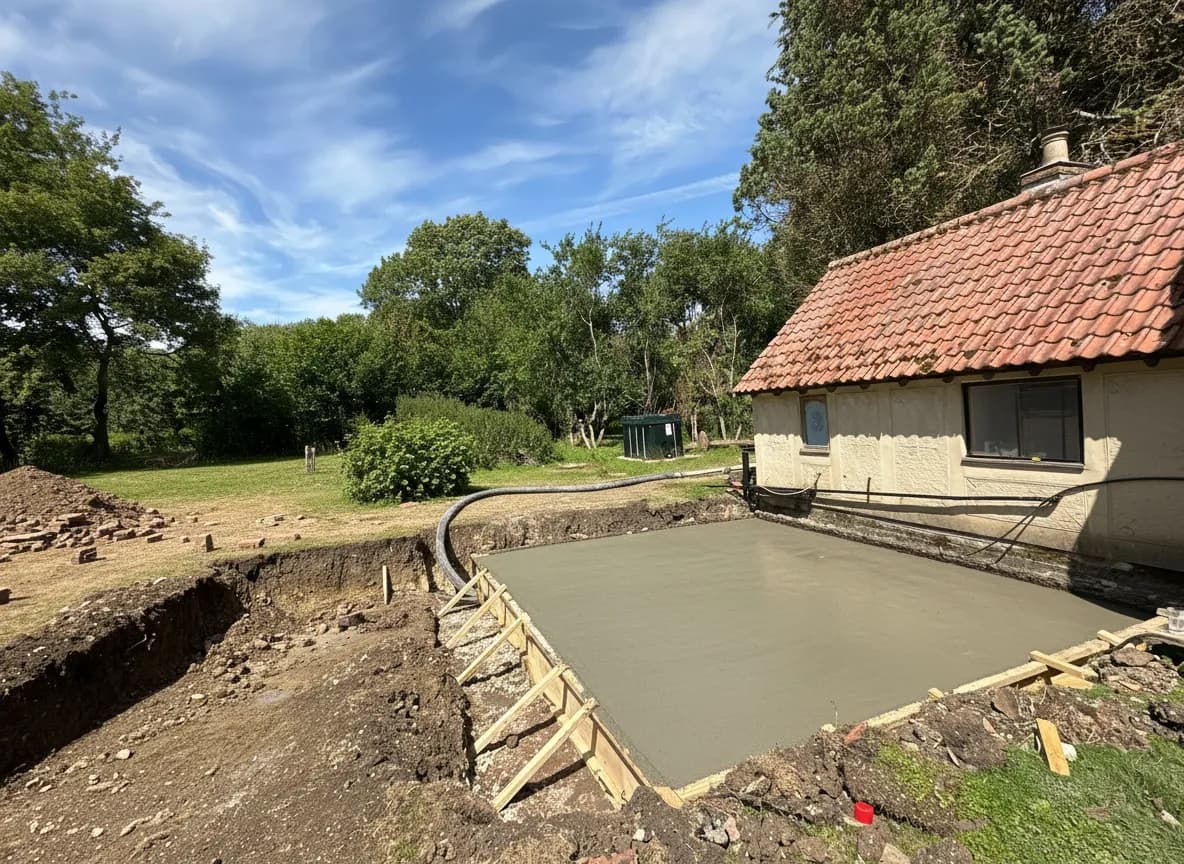 Screw Piling project in Arkesden, Essex — Bulls Green Cottage, photo 9