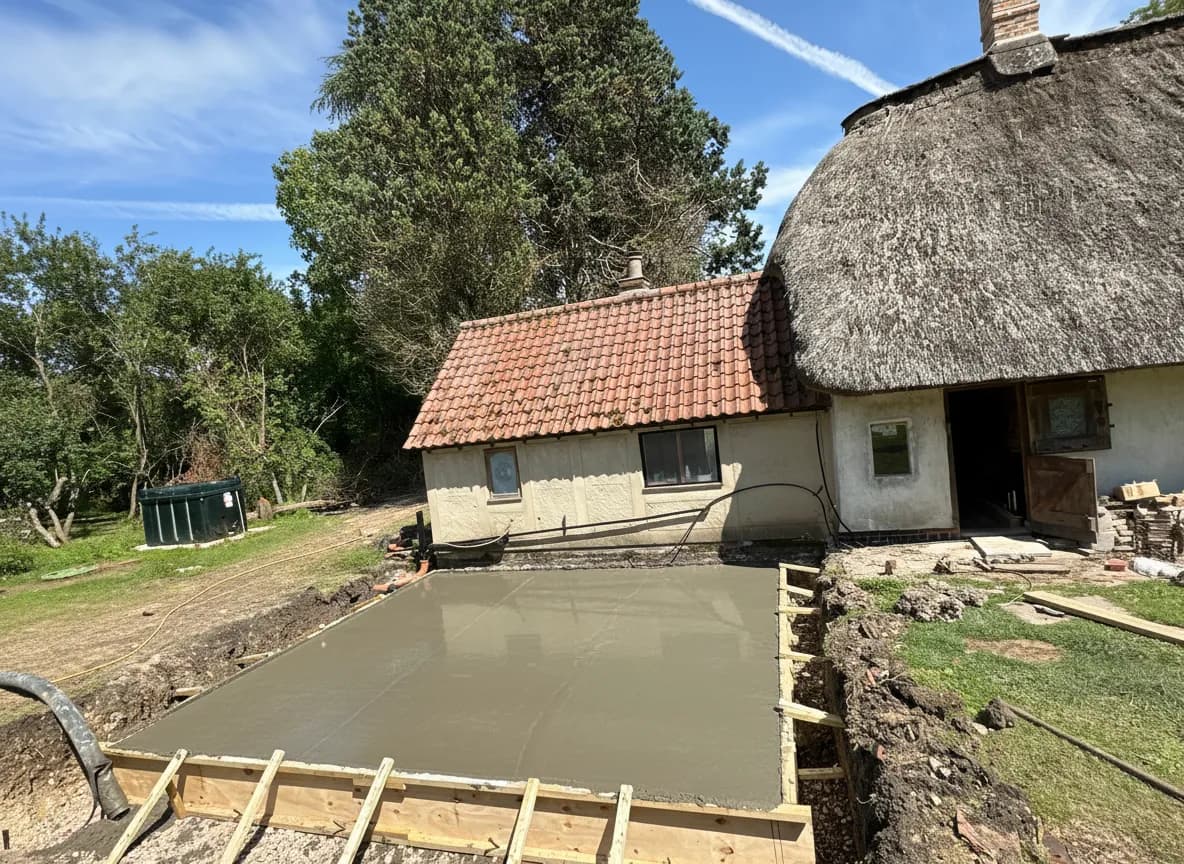 Screw Piling project in Arkesden, Essex — Bulls Green Cottage, photo 11