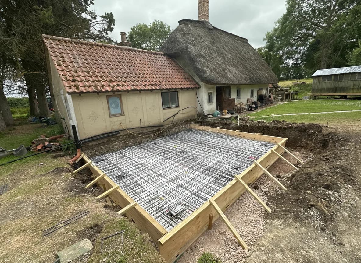 Screw Piling project in Arkesden, Essex — Bulls Green Cottage, photo 8