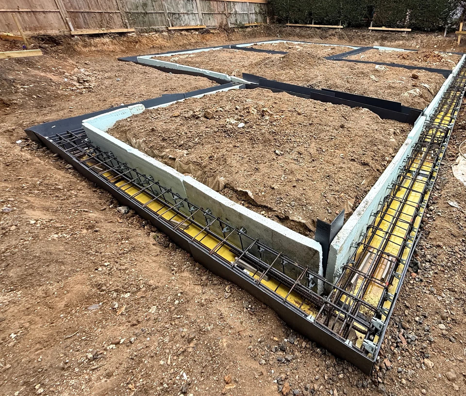SFA Piling project in Harpenden, Hertfordshire — Piles and Ground Beams, photo 2