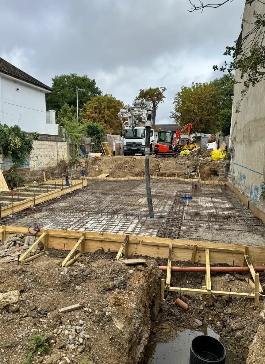 SFA Piling project in Buckhurst Hill, Essex — High Road, photo 4
