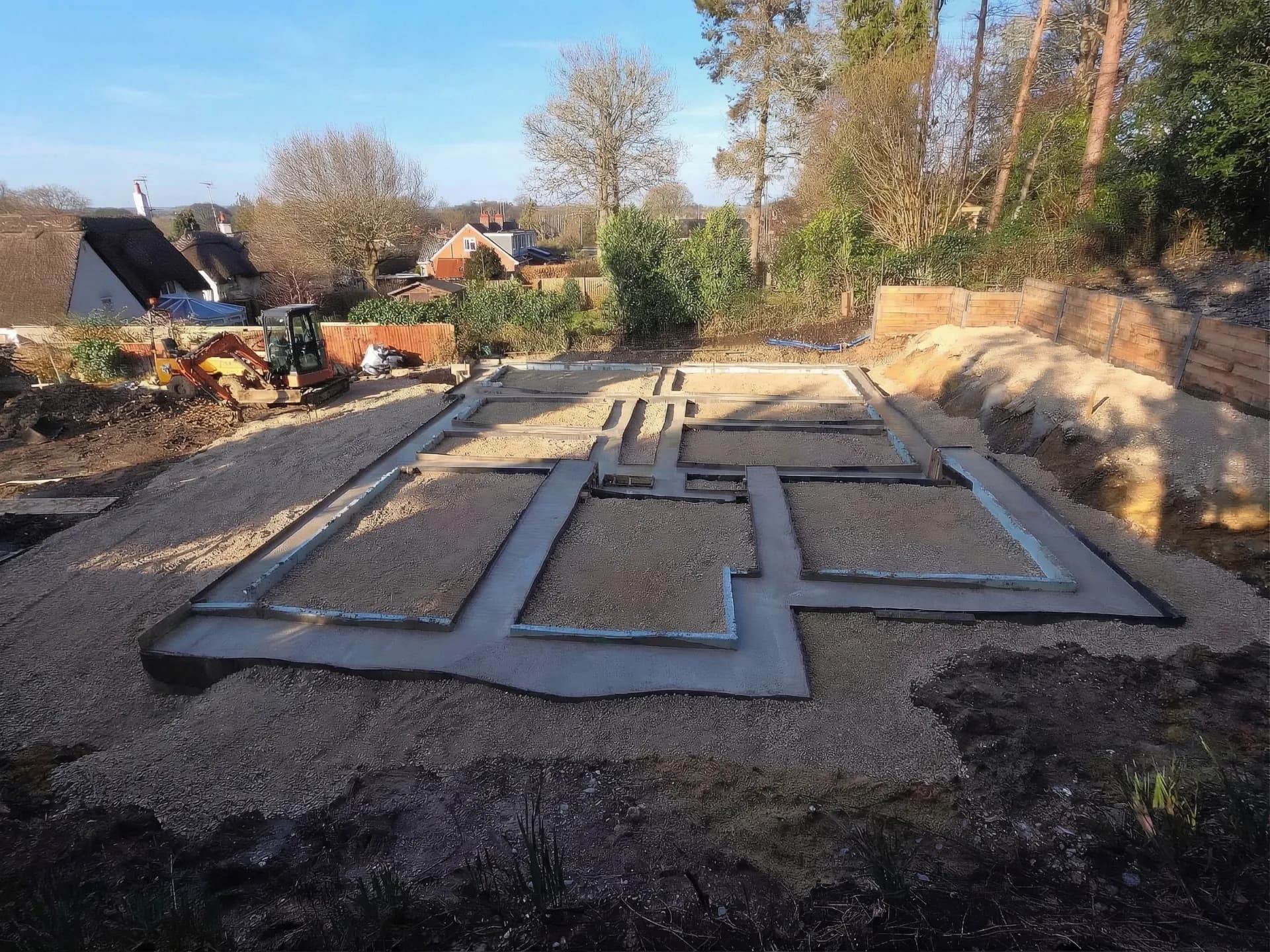 SFA Piling installation at Wimborne, Dorset