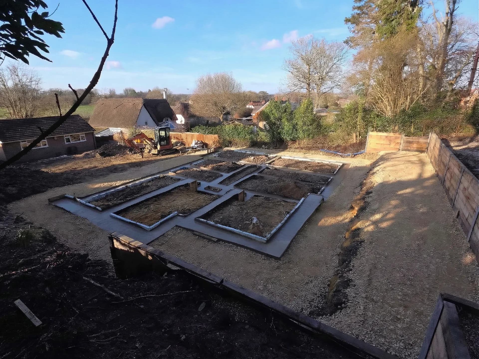 SFA Piling project in Wimborne, Dorset — Lonnen Road, photo 4