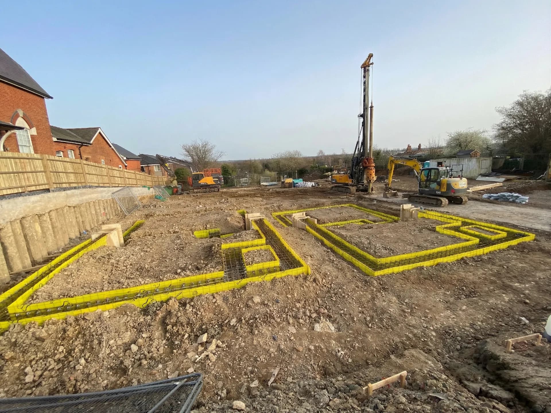 CFA Piling project in Buckingham, Buckinghamshire — Moreton Road, photo 2