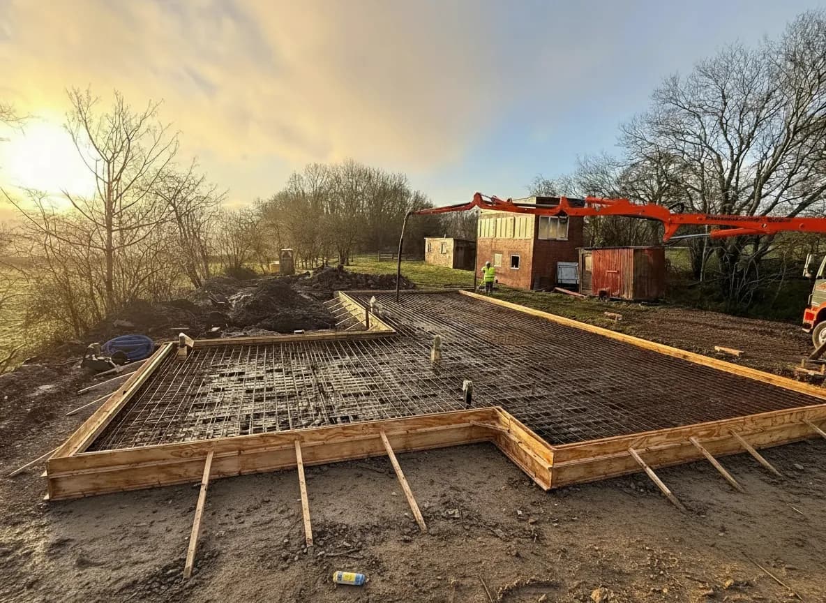 SCD Piling project in Burghclere, Hampshire — Signal Box Farm, photo 4