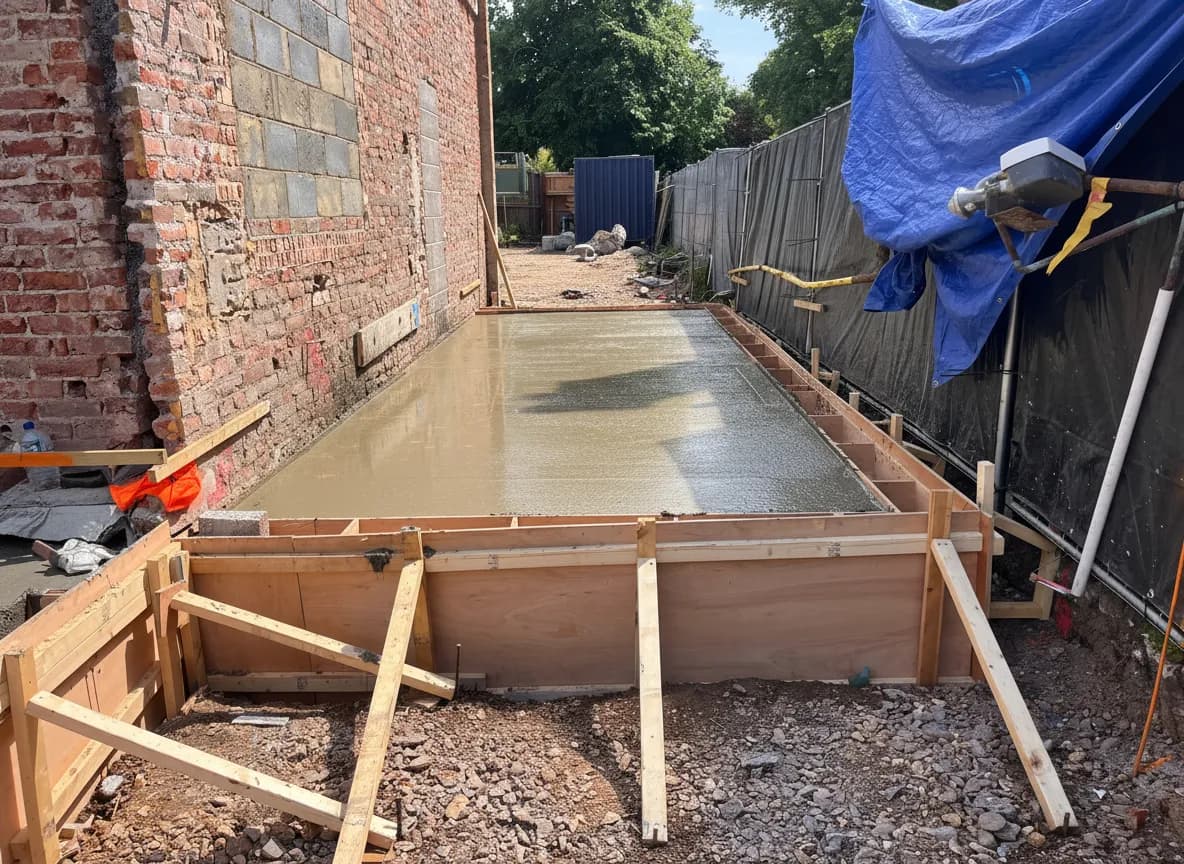 CFA Piling installation at Chichester, West Sussex