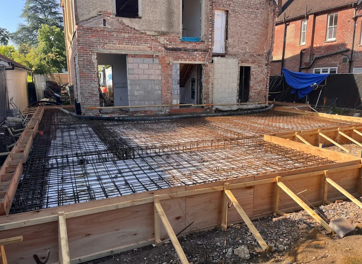 CFA Piling project in Chichester, West Sussex — The Avenue, photo 1