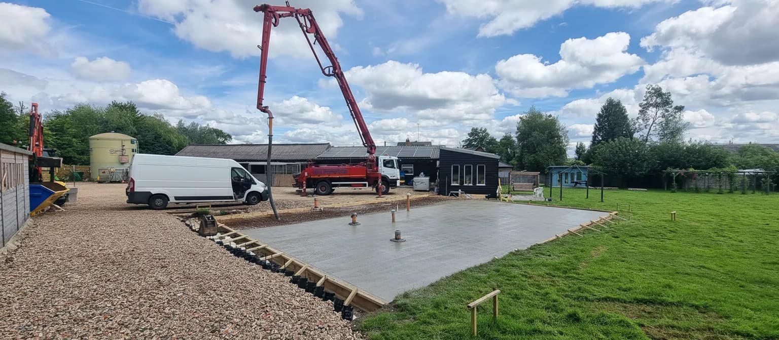 SCD Piling project in Riseley, Berkshire — Village Maid Dairy, photo 12