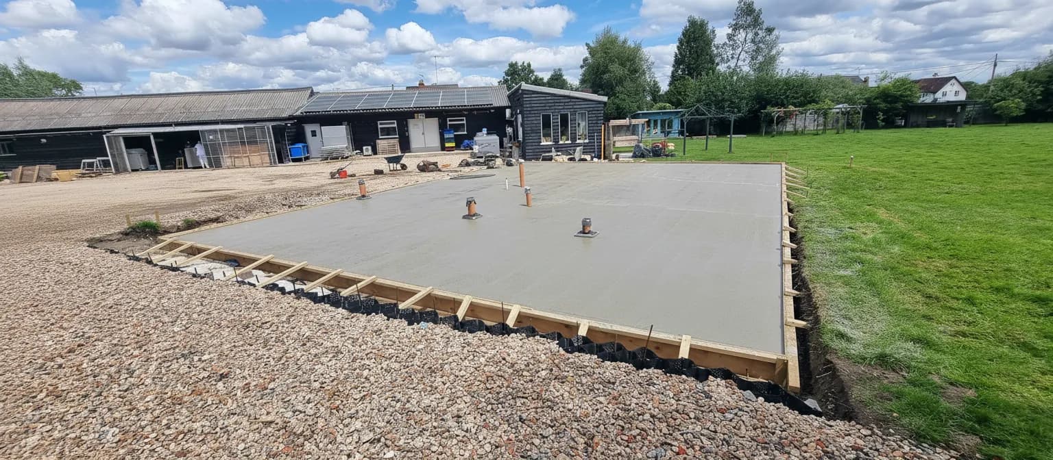 SCD Piling project in Riseley, Berkshire — Village Maid Dairy, photo 13