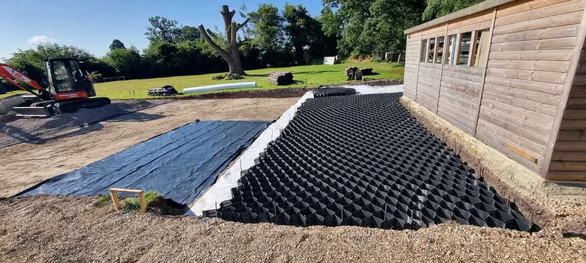 SCD Piling project in Riseley, Berkshire — Village Maid Dairy, photo 2