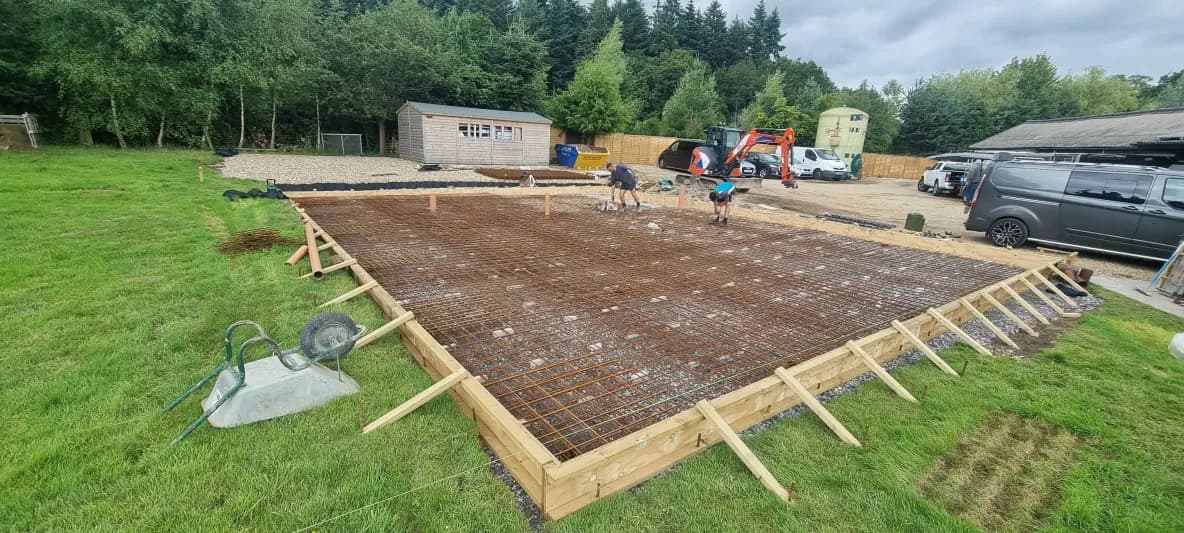 SCD Piling project in Riseley, Berkshire — Village Maid Dairy, photo 6