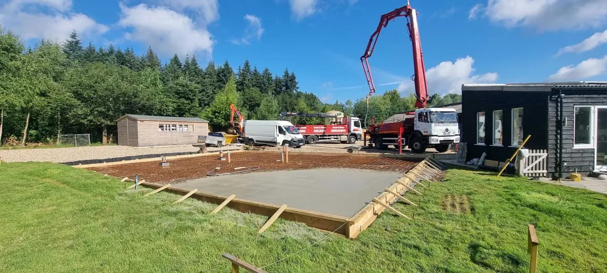 SCD Piling project in Riseley, Berkshire — Village Maid Dairy, photo 10