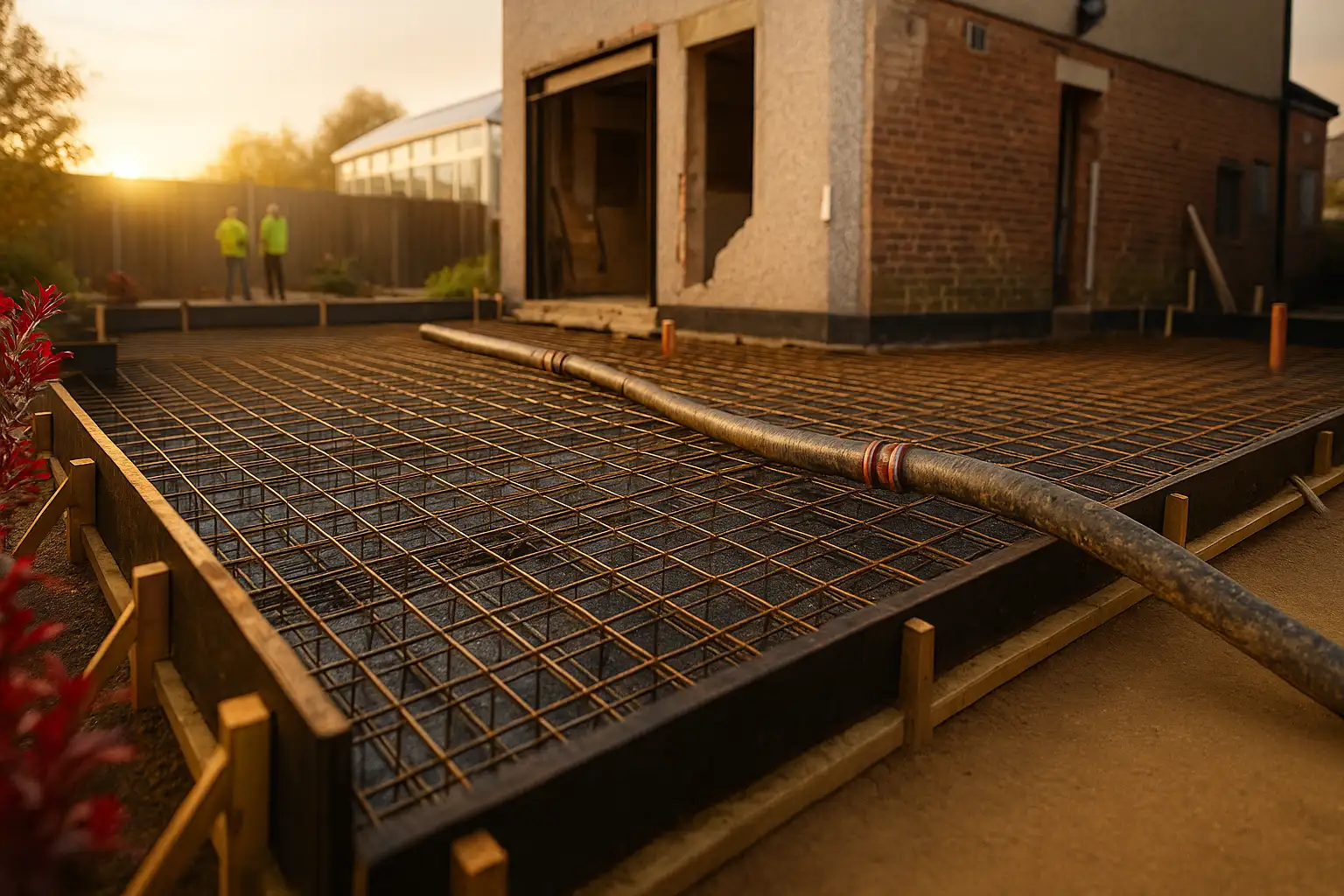 Reinforced Concrete Ground Beam Detail