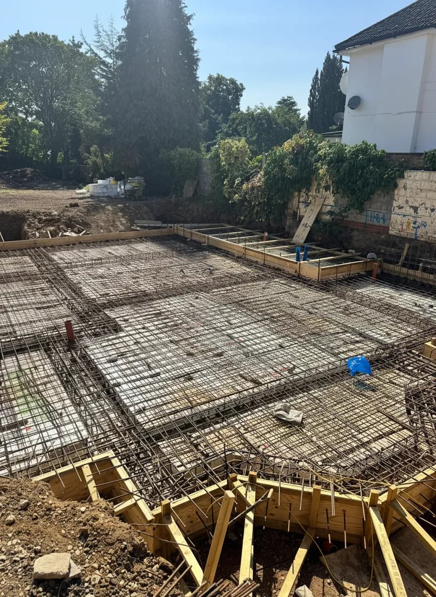 SFA Piling installation at Buckhurst Hill, Essex