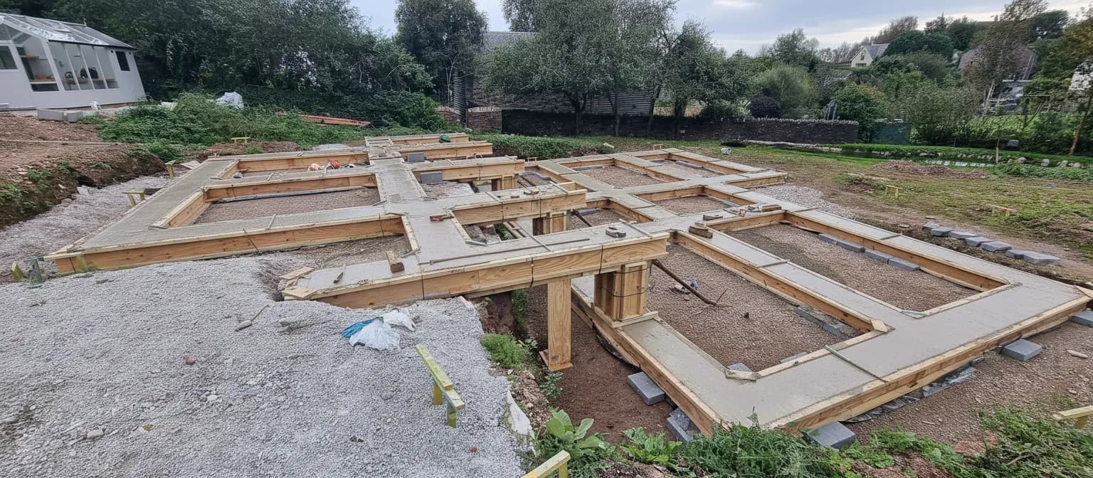 SCD Piling project at Carlane Lodge, Slapton, South Devon