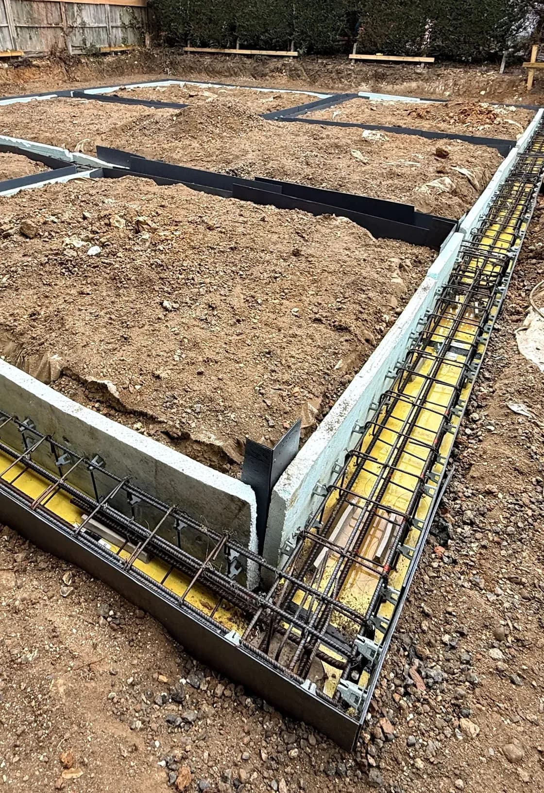 SFA Piling installation at Harpenden, Hertfordshire