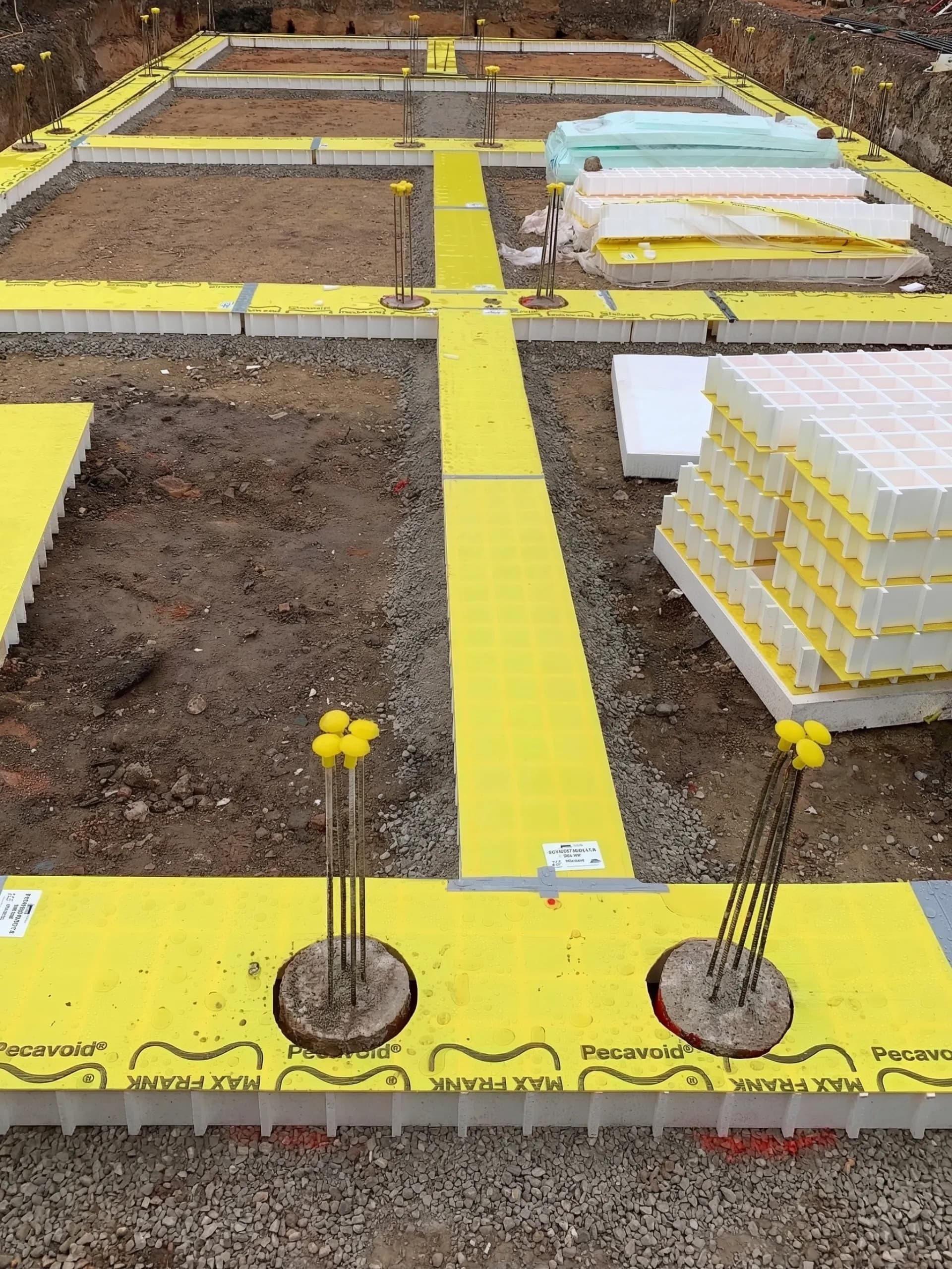 CFA Piling project in Buckingham, Buckinghamshire